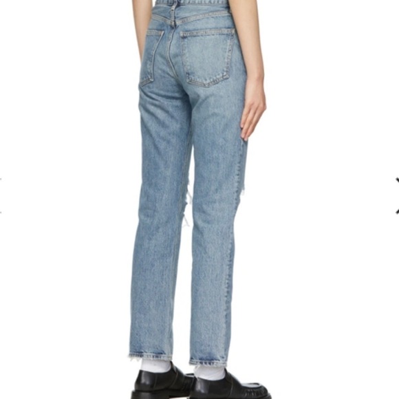 Agolde 90'S PINCH WAIST HIGH RISE STRAIGHT
$198 Size 30 trashed holes rips - Picture 10 of 12